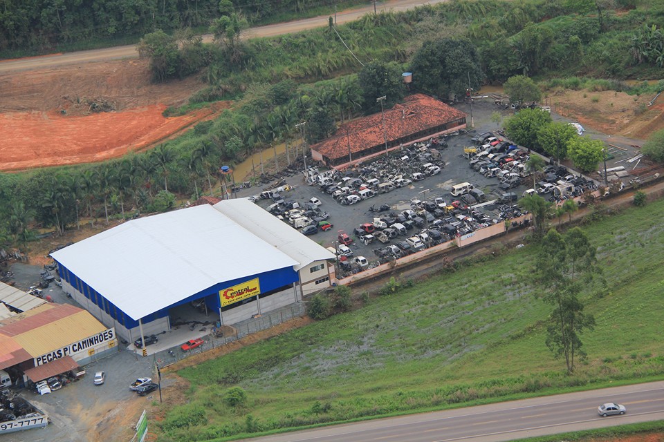 Sede da Central Auto Peças em Gaspar - SC